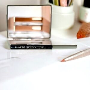 New CLINIQUE Quickliner Intense Ebony Eyeliner Liner Pencil For Eyes